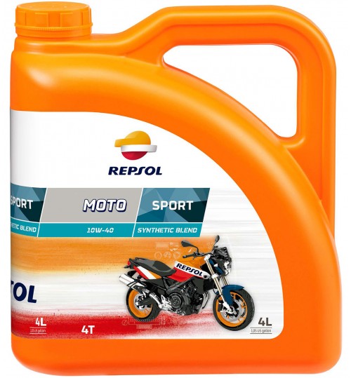 REPSOL MOTO SPORT 4T 10W40, 4л